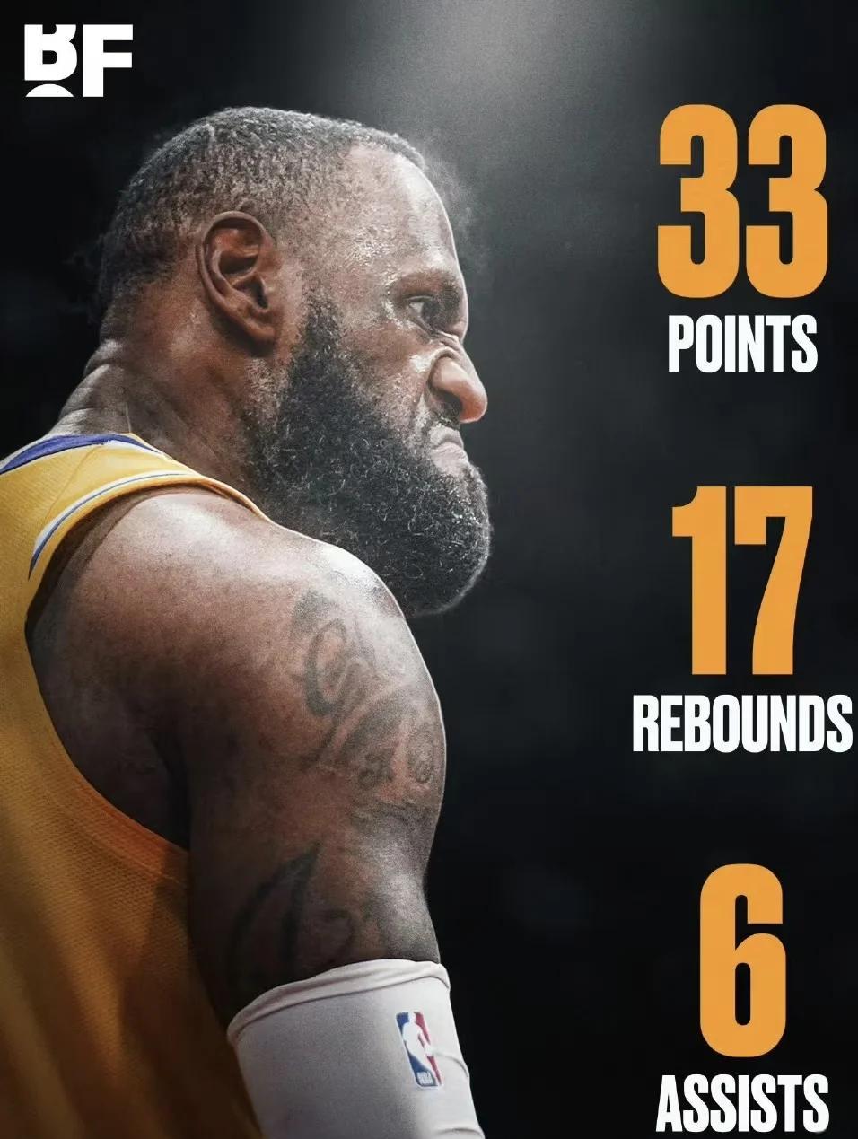 开云体育官网-詹皇攻坚41分，湖人再胜